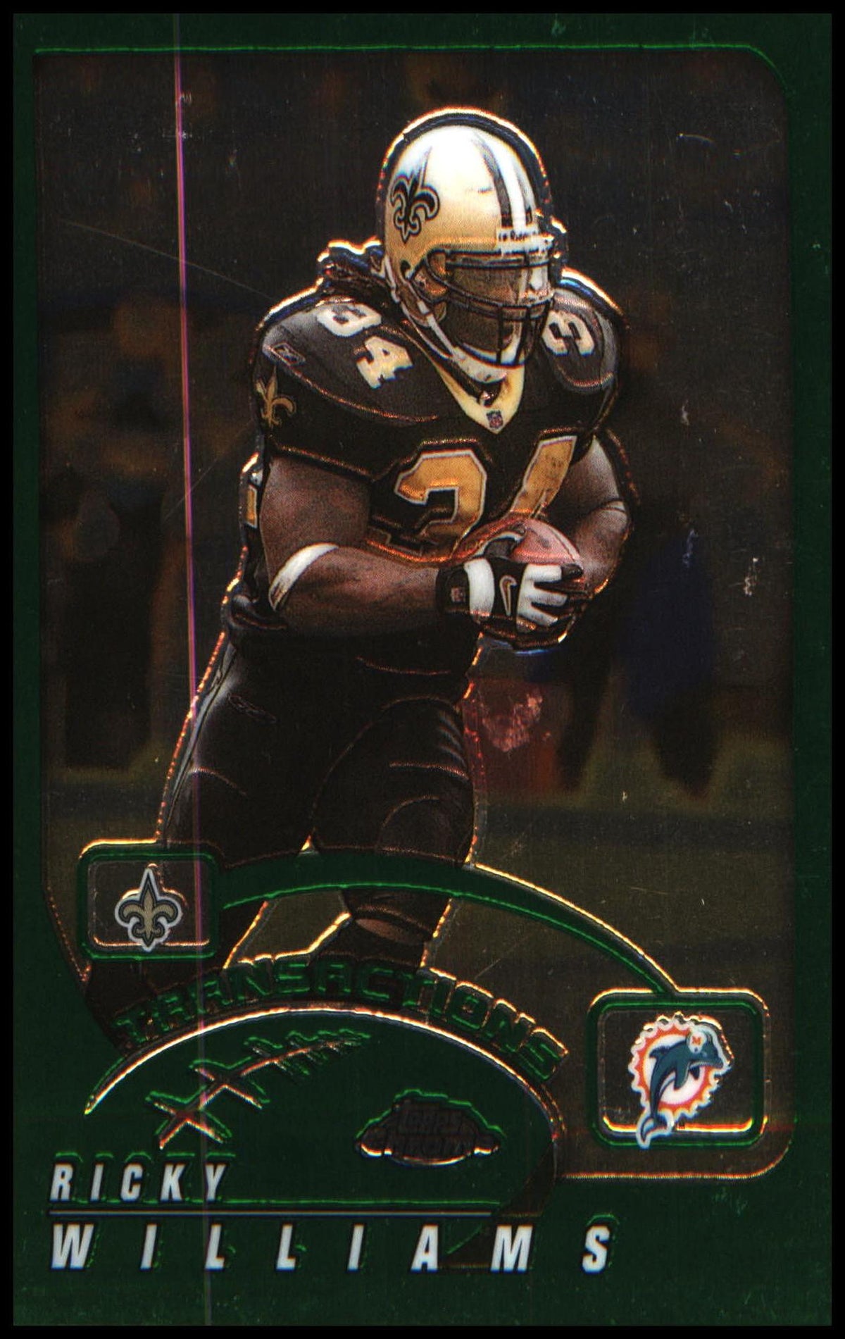 Football 2002 Topps Chrome #131 Ricky Williams