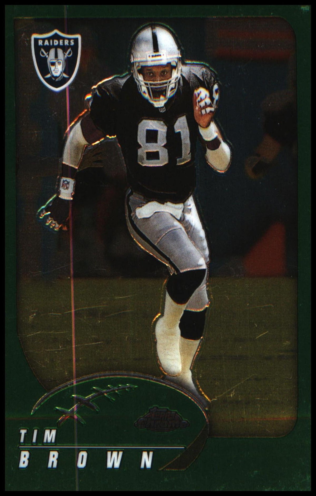 Football 2002 Topps Chrome #71 Tim Brown