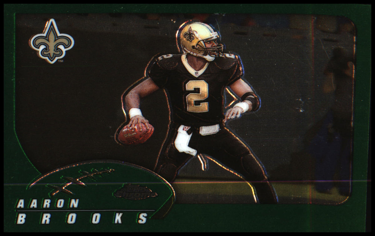 Football 2002 Topps Chrome #139 Aaron Brooks