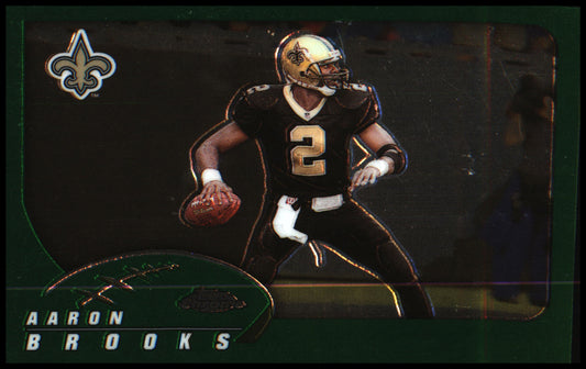 Football 2002 Topps Chrome #139 Aaron Brooks