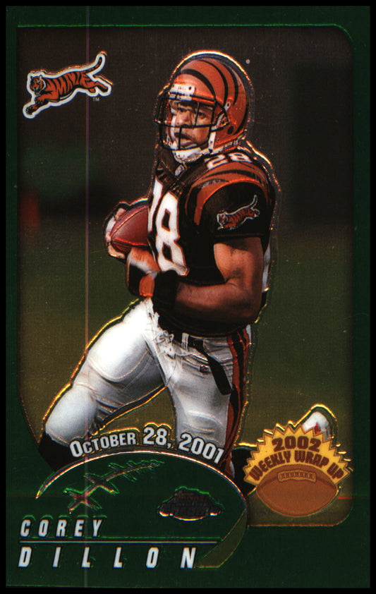Football 2002 Topps Chrome #152 Corey Dillon