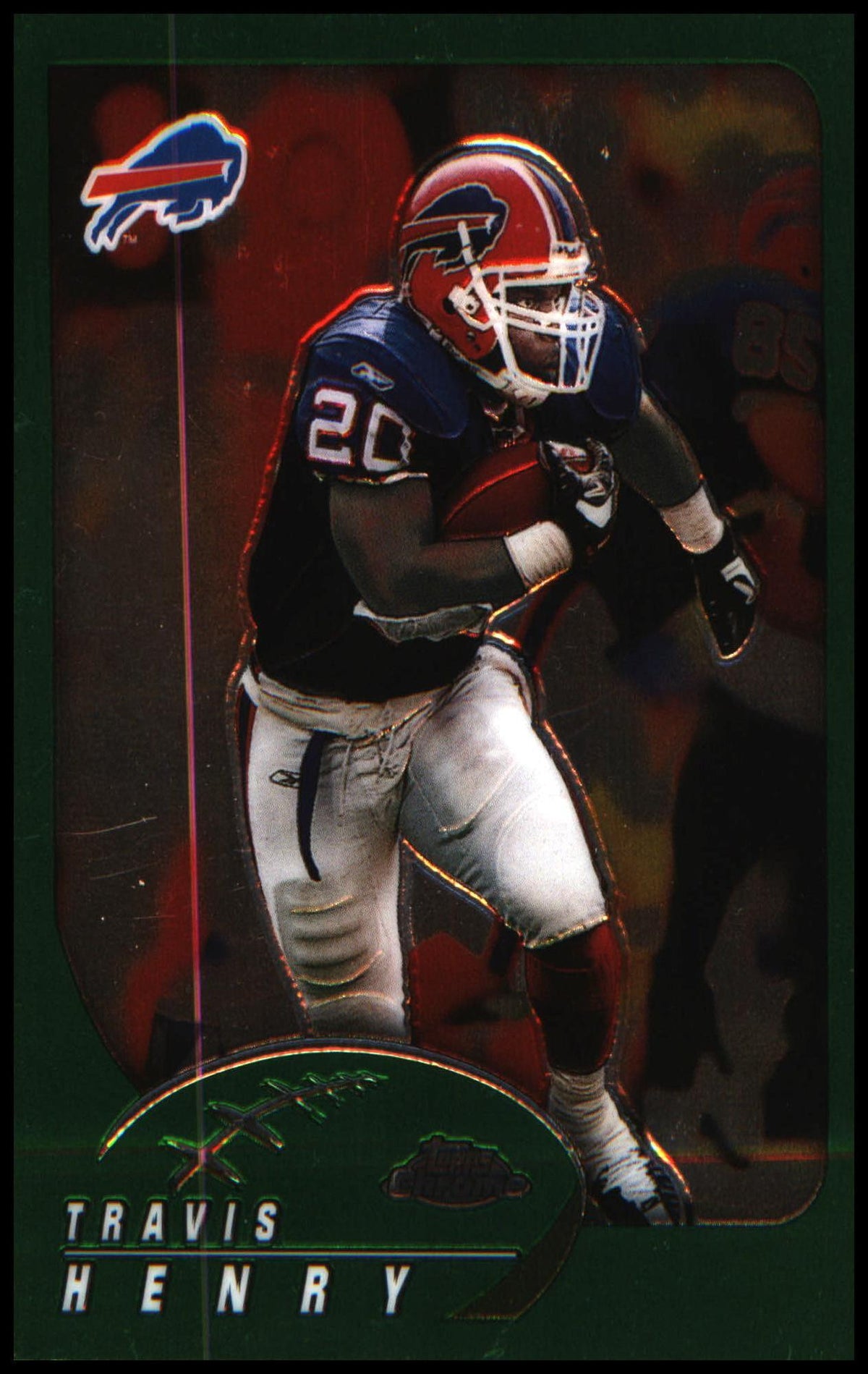 Football 2002 Topps Chrome #81 Travis Henry