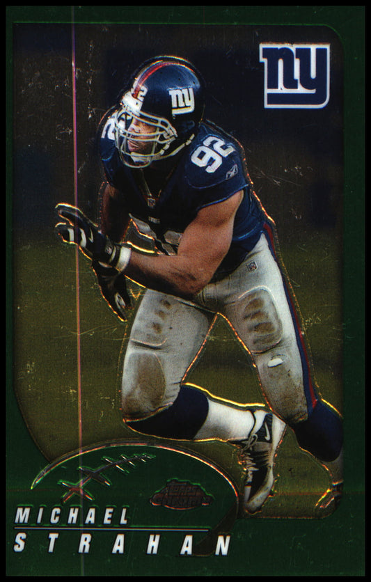 Football 2002 Topps Chrome #20 Michael Strahan