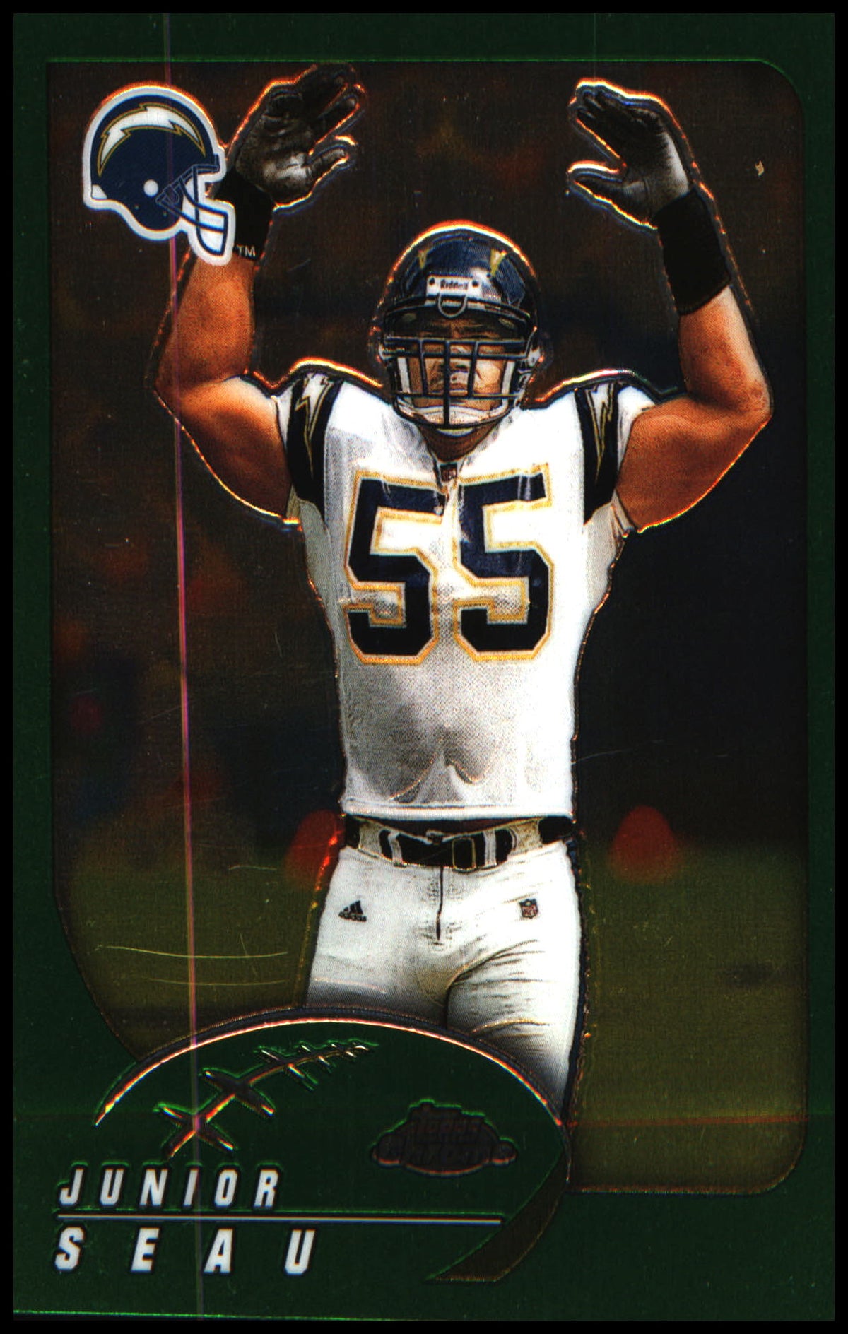 Football 2002 Topps Chrome #74 Junior Seau