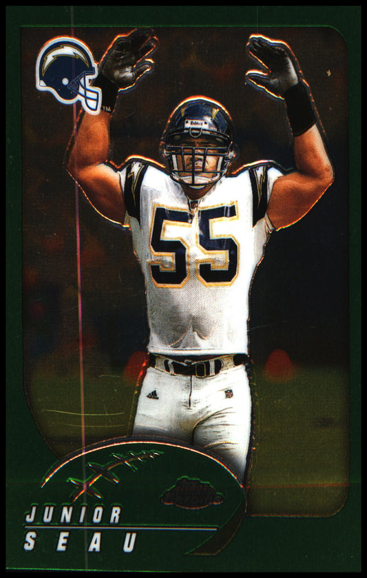 Football 2002 Topps Chrome #74 Junior Seau