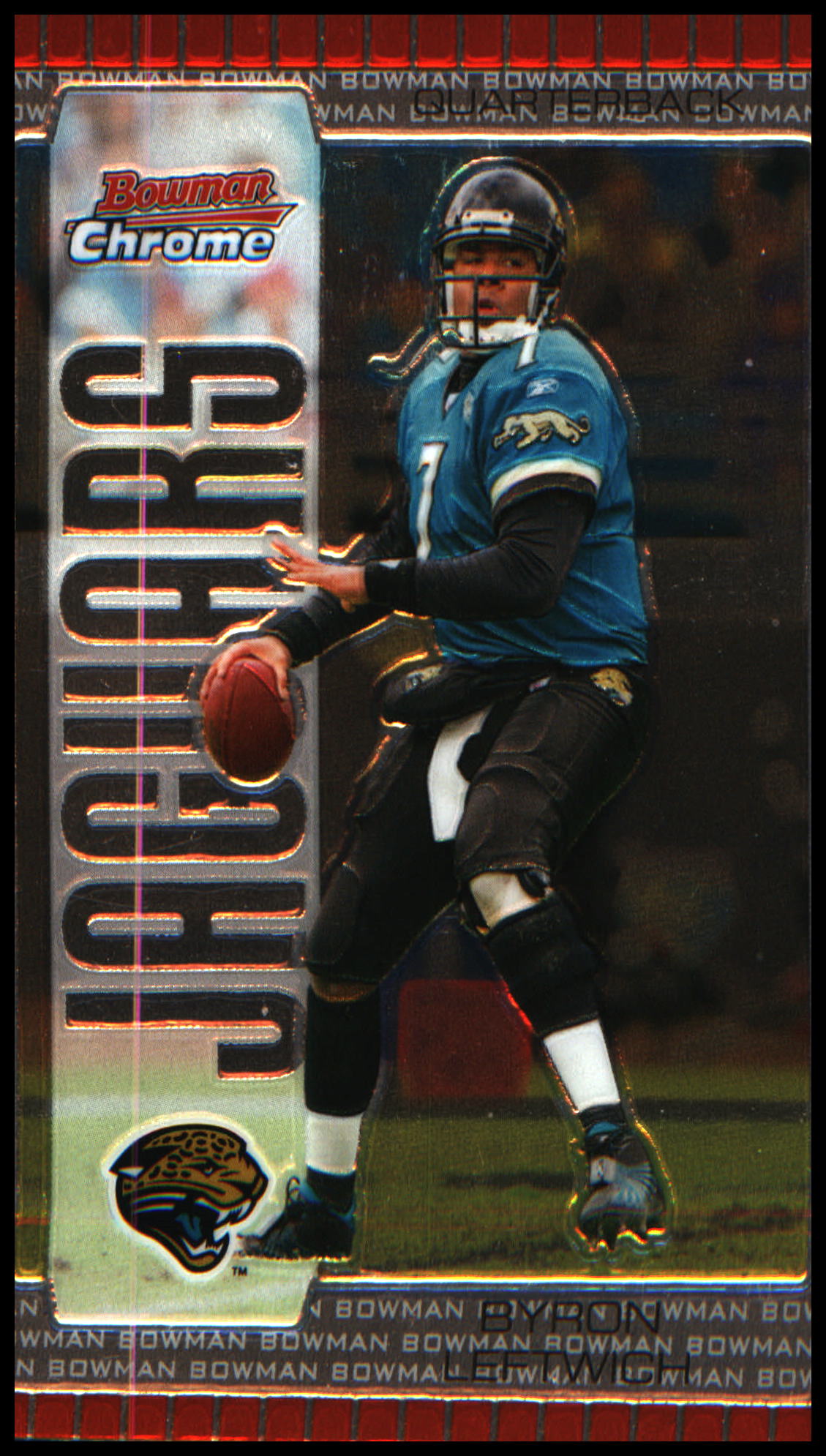 Football 2005 Bowman Chrome #107 Byron Leftwich
