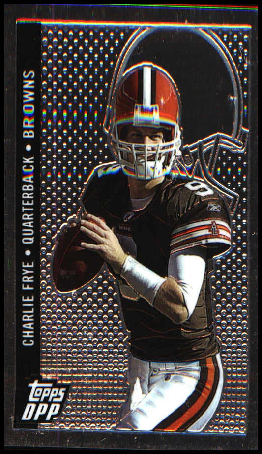 Football 2006 Topps Draft Picks & Prospects Chrome Black #20 Charlie Frye