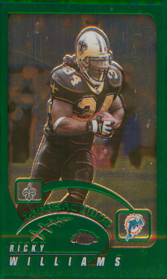 Football 2002 Topps Chrome #131 Ricky Williams