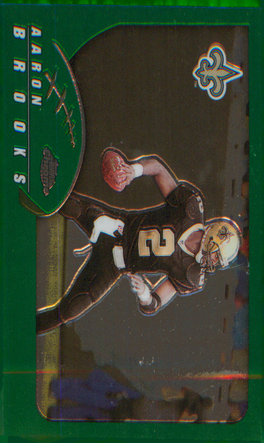 Football 2002 Topps Chrome #139 Aaron Brooks