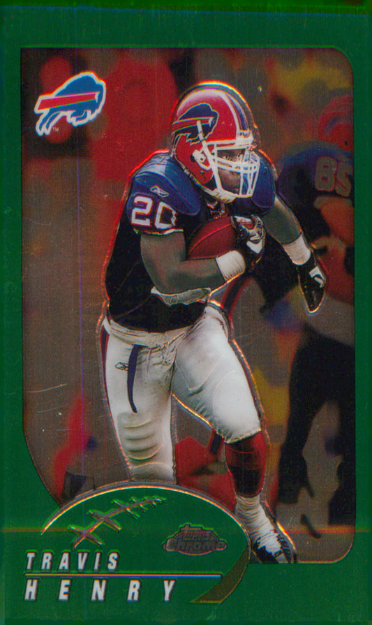 Football 2002 Topps Chrome #81 Travis Henry