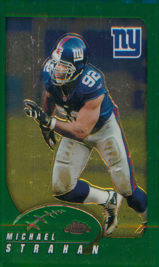 Football 2002 Topps Chrome #20 Michael Strahan