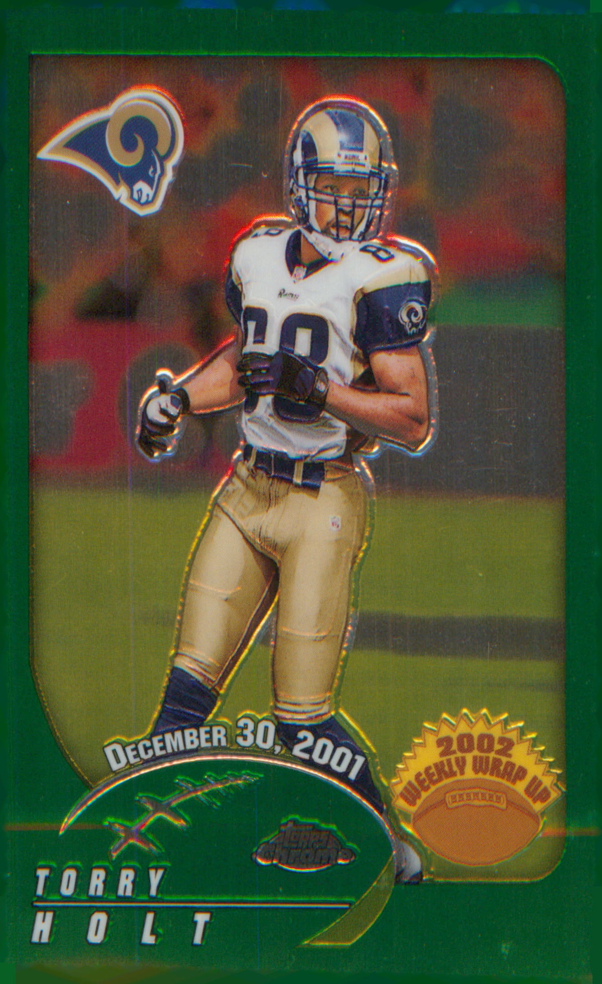 Football 2002 Topps Chrome #161 Torry Holt