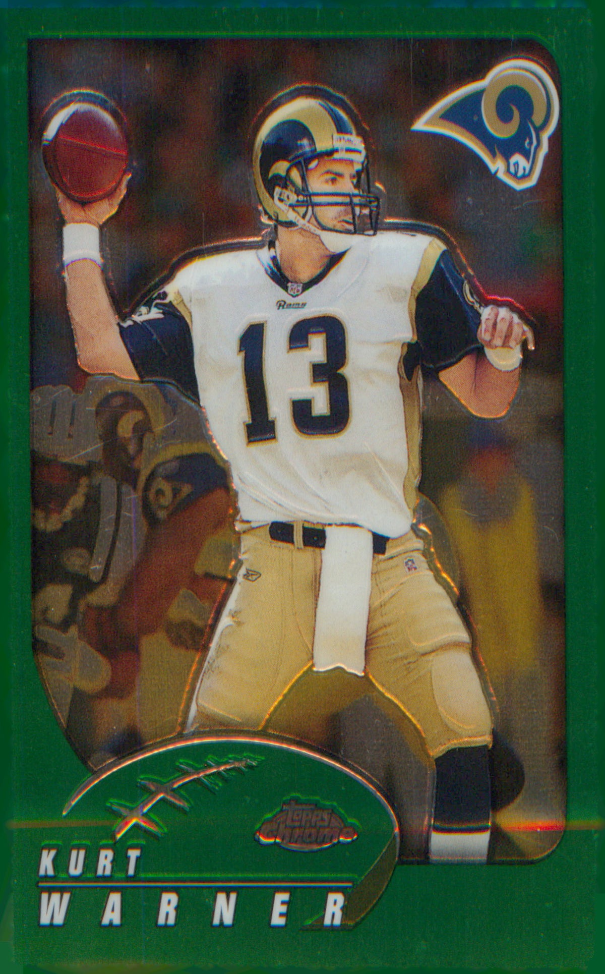 Football 2002 Topps Chrome #50 Kurt Warner