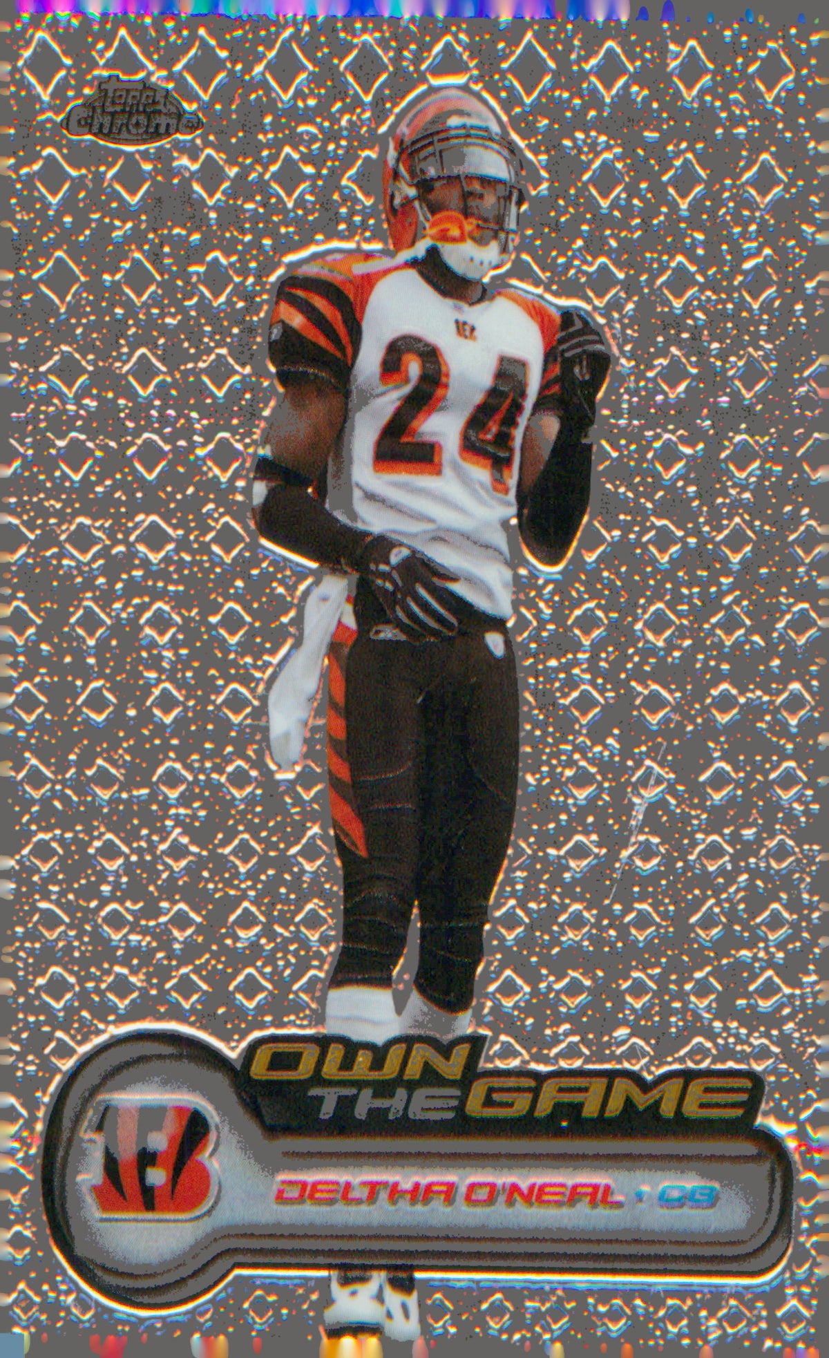 Football 2006 Topps Chrome Own The Game #OTG19 Deltha O'Neal