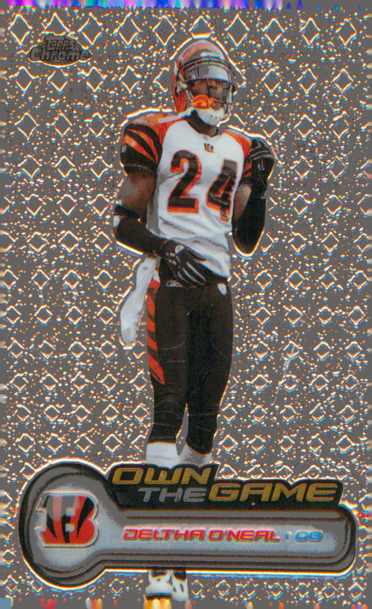 Football 2006 Topps Chrome Own The Game #OTG19 Deltha O'Neal