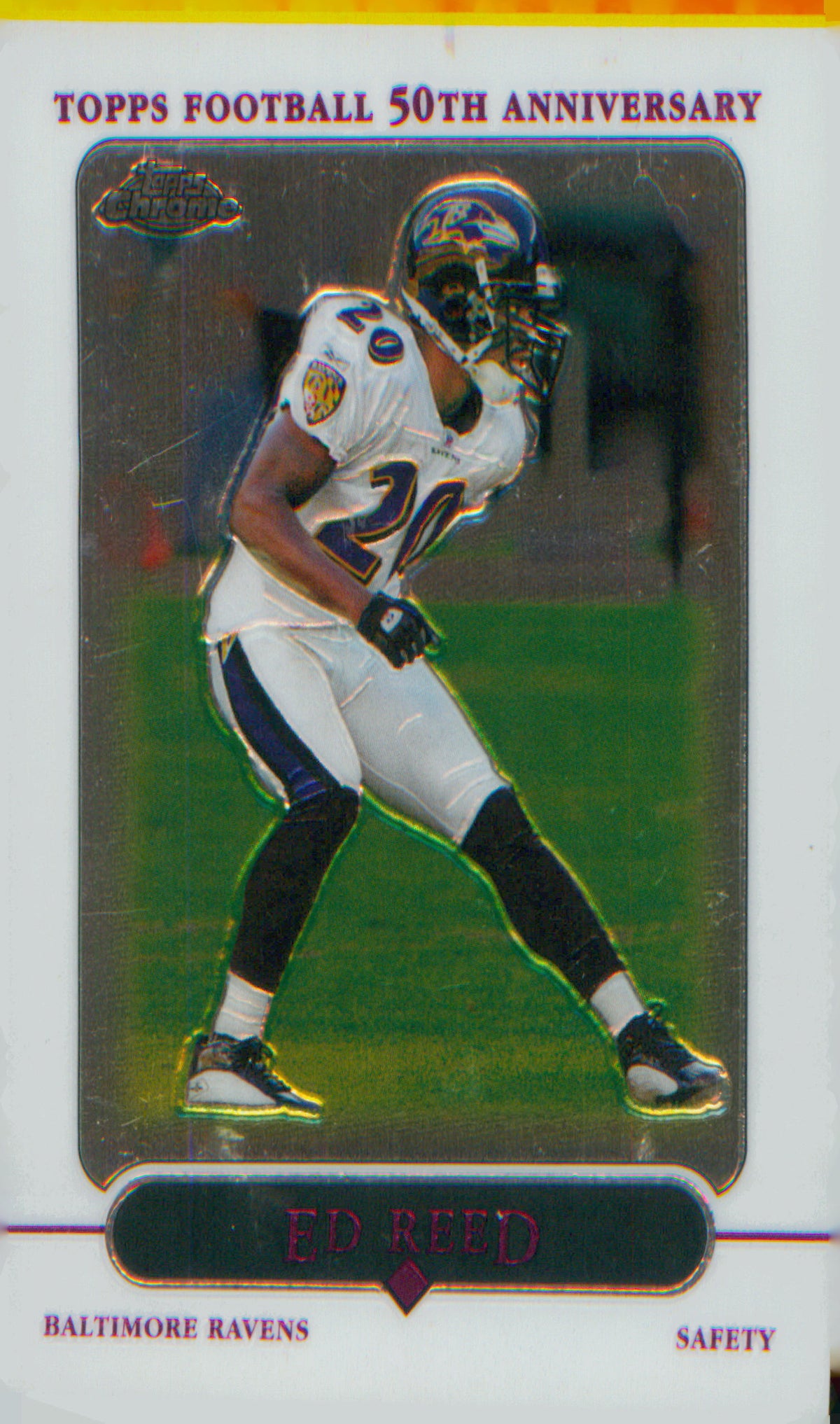Football 2005 Topps Chrome #14 Ed Reed