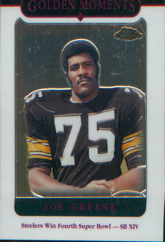Football 2005 Topps Chrome #164 Joe Greene