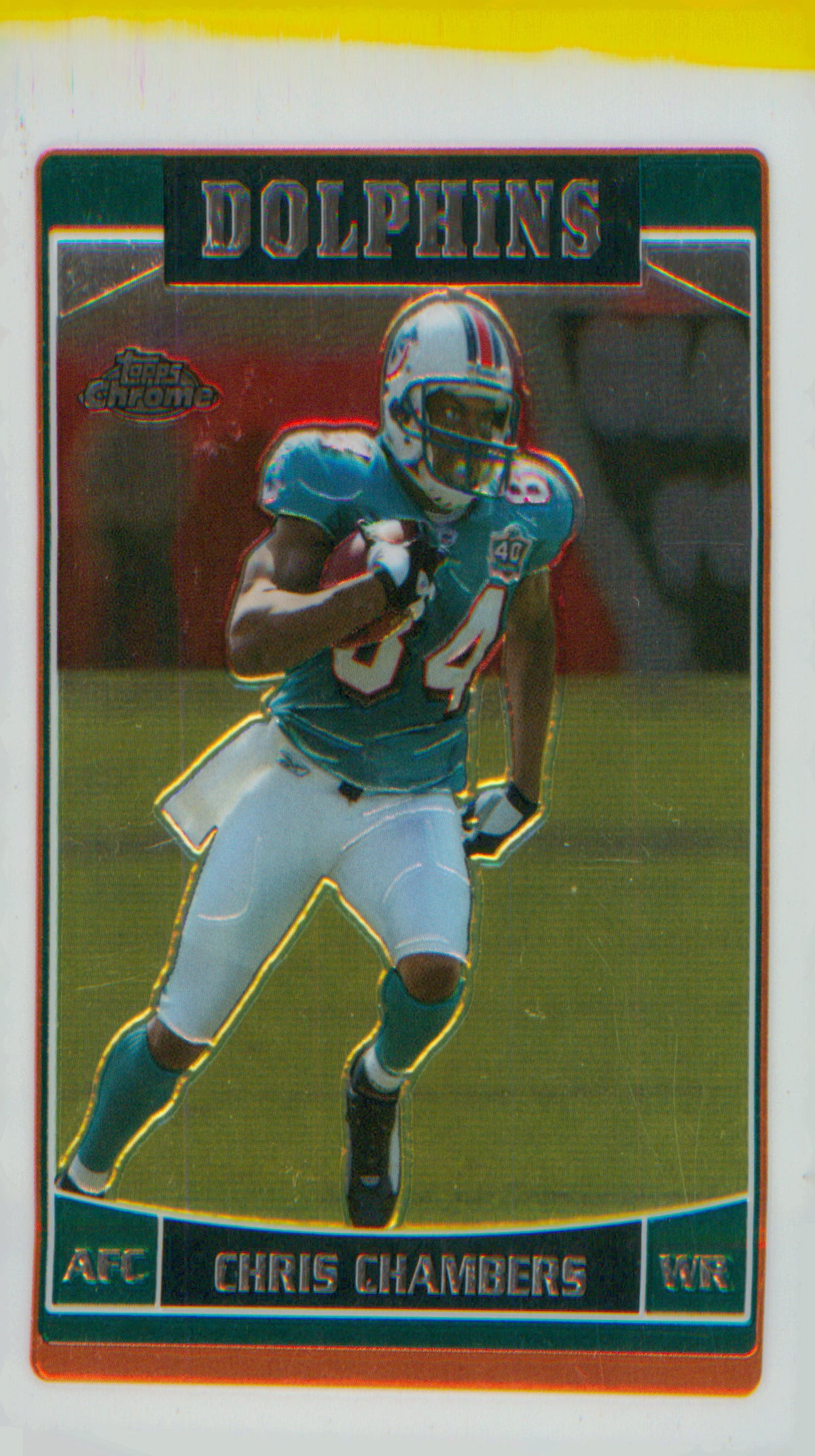 Football 2006 Topps Chrome #18 Chris Chambers