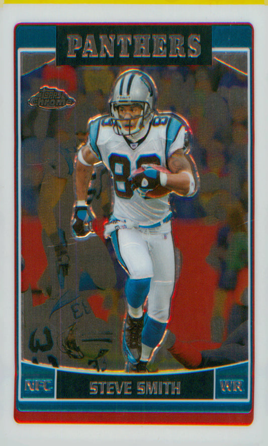 Football 2006 Topps Chrome #83 Steve Smith