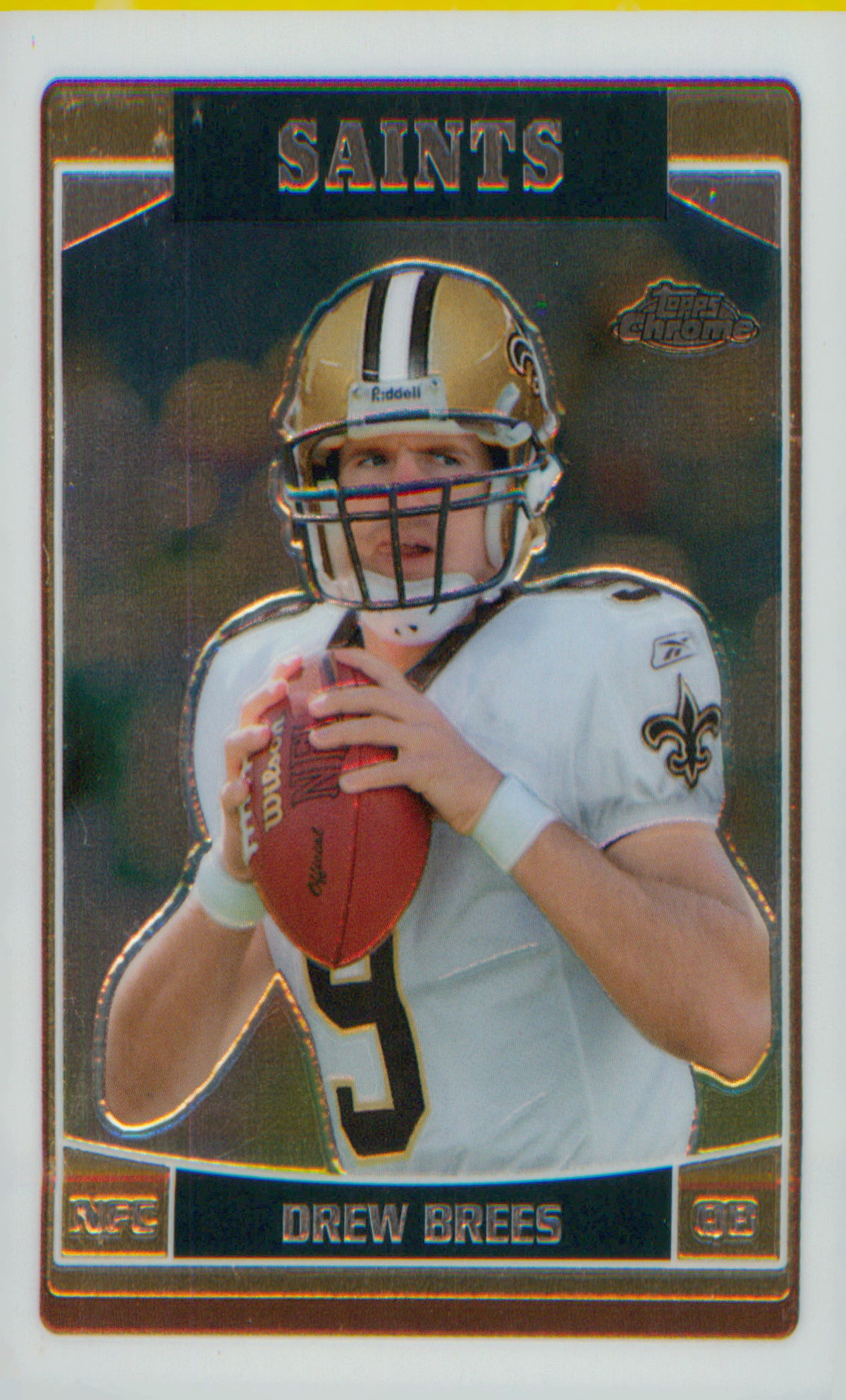 Football 2006 Topps Chrome #155 Drew Brees