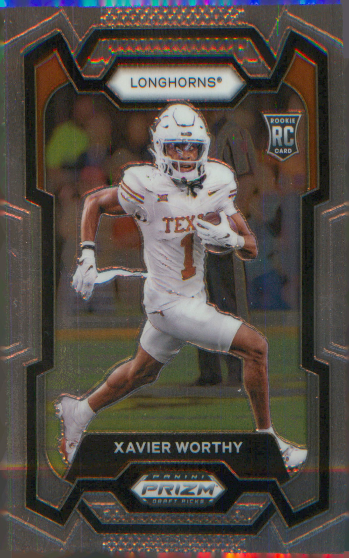 Football 2024 Panini Prizm Draft Picks #153 Xavier Worthy
