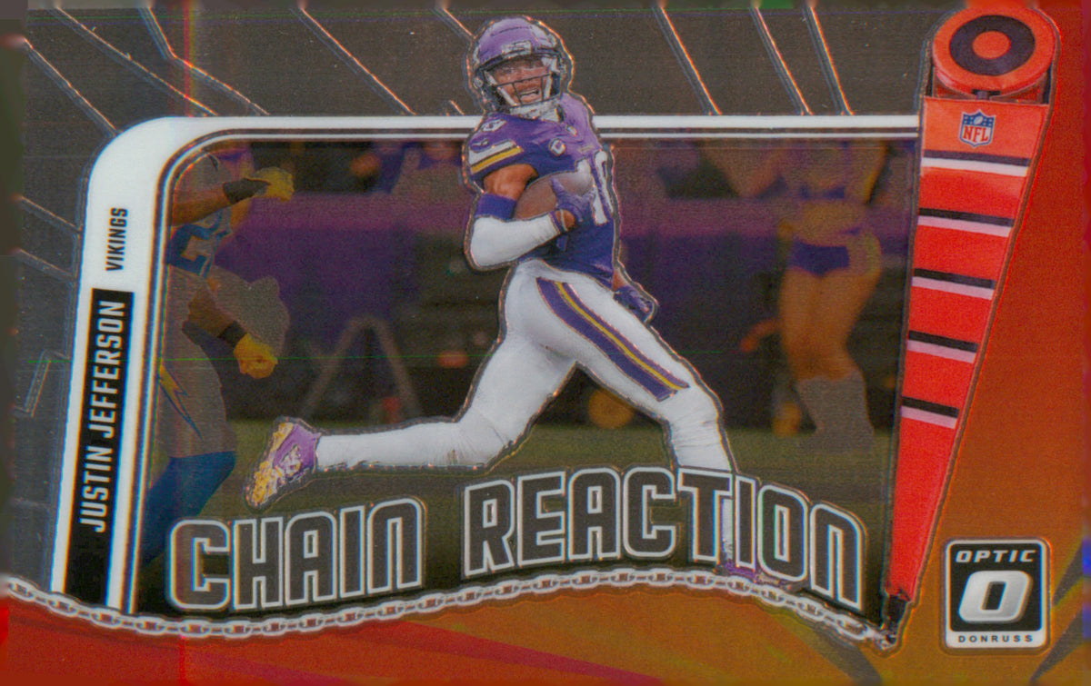 Football 2024 Donruss Optic Chain Reaction #5 Justin Jefferson