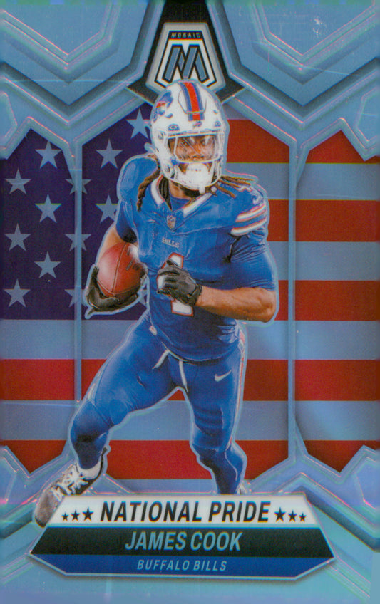 Football 2024 Panini Mosaic Silver #259 James Cook