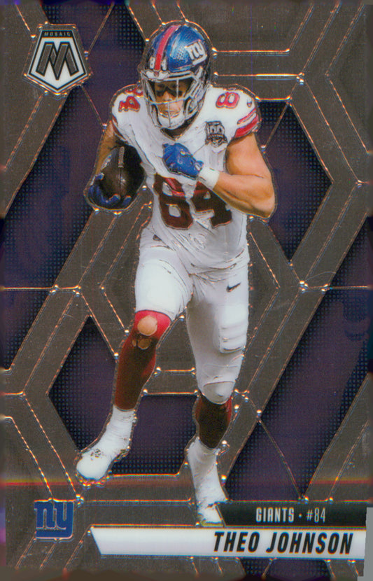 Football 2025 Panini Mosaic #217 Theo Johnson