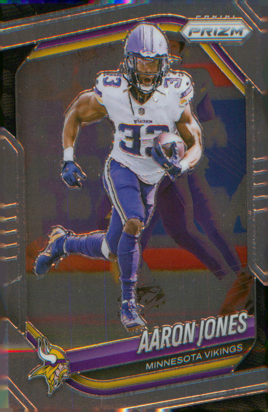 Football 2025 Panini Prizm #7 Aaron Jones