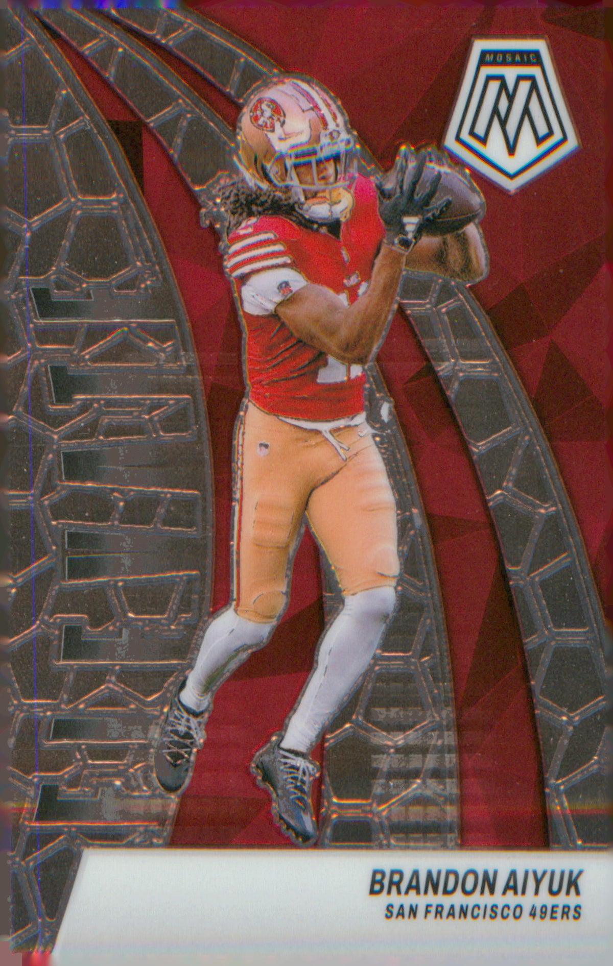 Football 2024 Panini Mosaic Elevate #16 Brandon Aiyuk