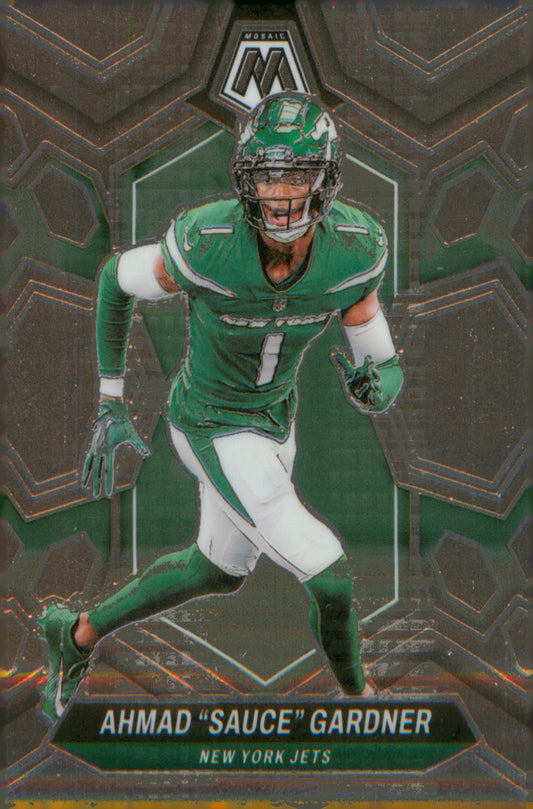Football 2024 Panini Mosaic Silver #175 Ahmad "Sauce" Gardner