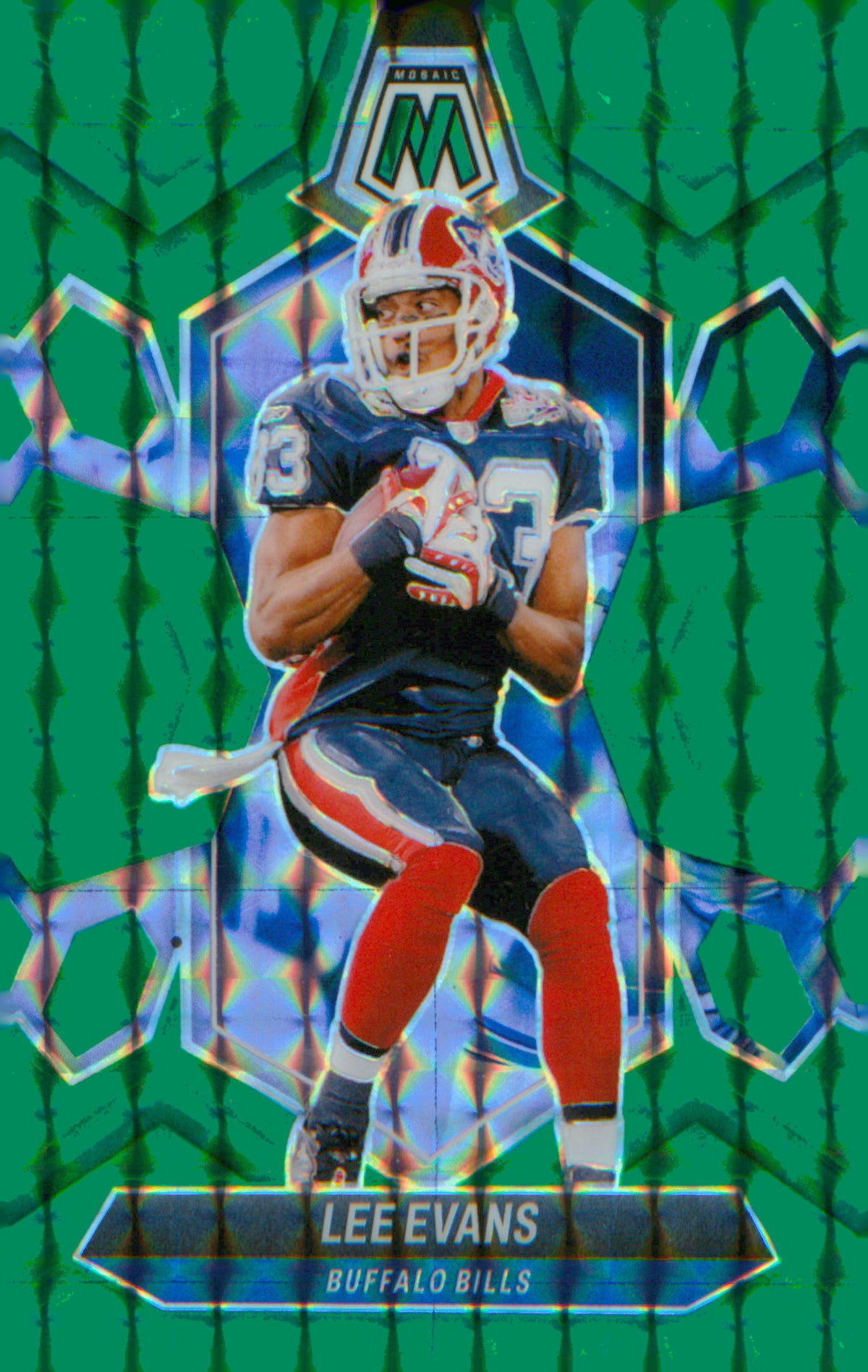 Football 2024 Panini Mosaic Mosaic Green #246 Lee Evans