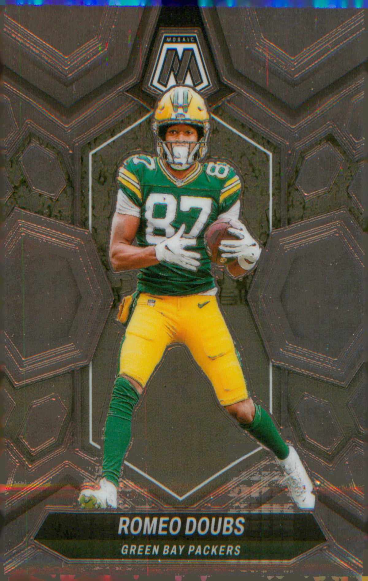 Football 2024 Panini Mosaic #82 Romeo Doubs