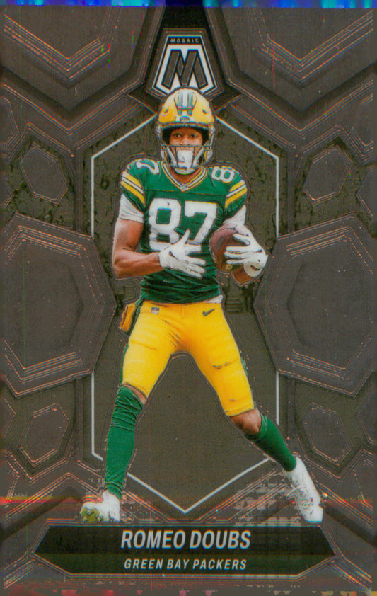 Football 2024 Panini Mosaic #82 Romeo Doubs