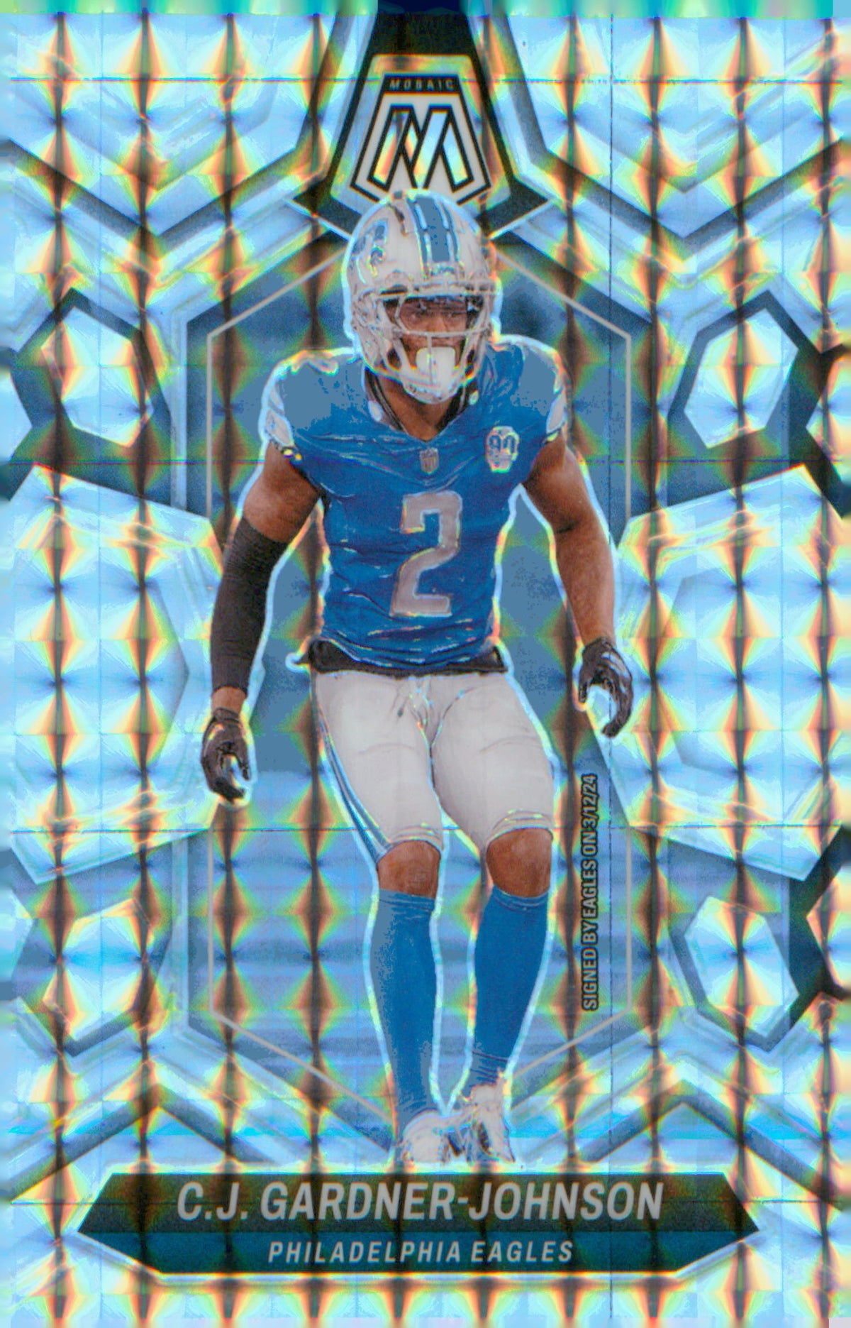 Football 2024 Panini Mosaic Mosaic #181 C.J. Gardner-Johnson
