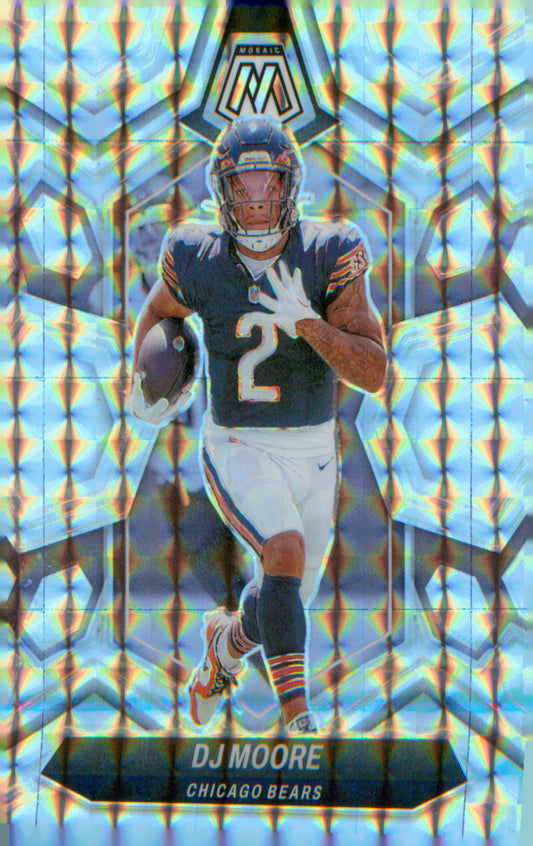 Football 2024 Panini Mosaic Mosaic #38 DJ Moore