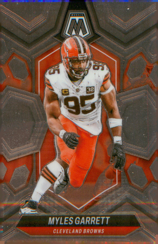 Football 2024 Panini Mosaic #55 Myles Garrett