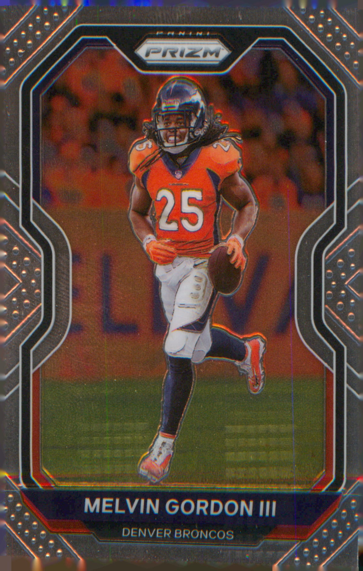 Football 2020 Panini Prizm #115 Melvin Gordon III