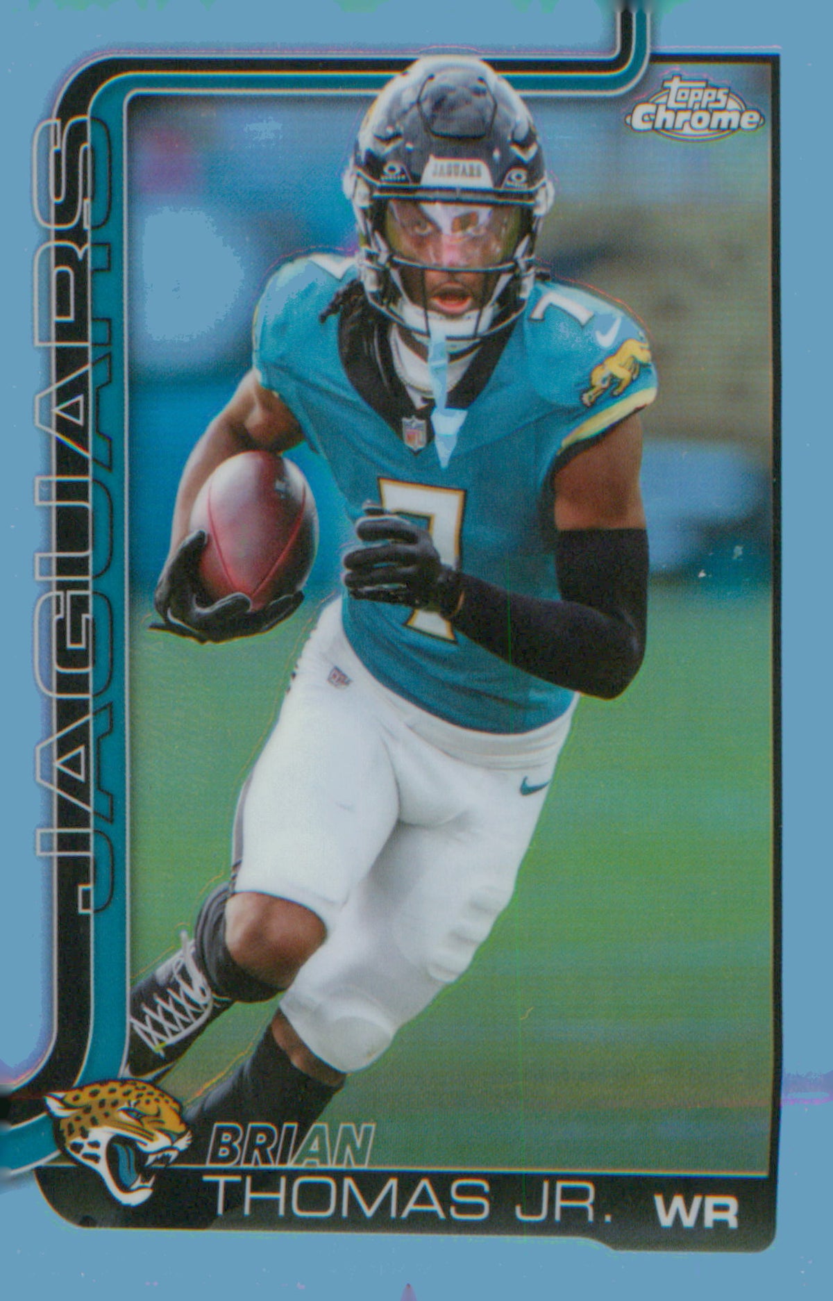 Football 2025 Topps Chrome Refractor #135 Brian Thomas Jr.