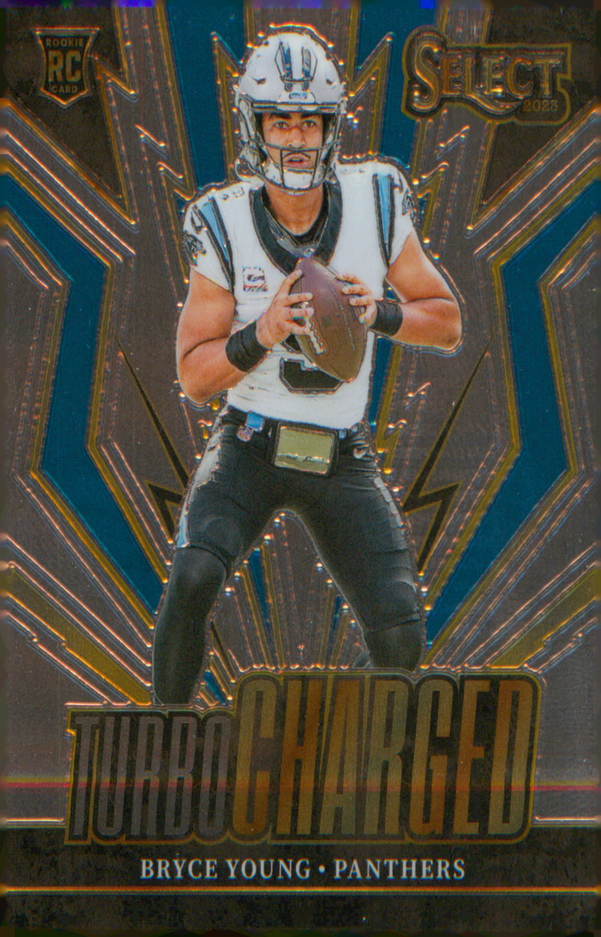 Football 2023 Panini Select Turbocharged #TUR-BYO Bryce Young