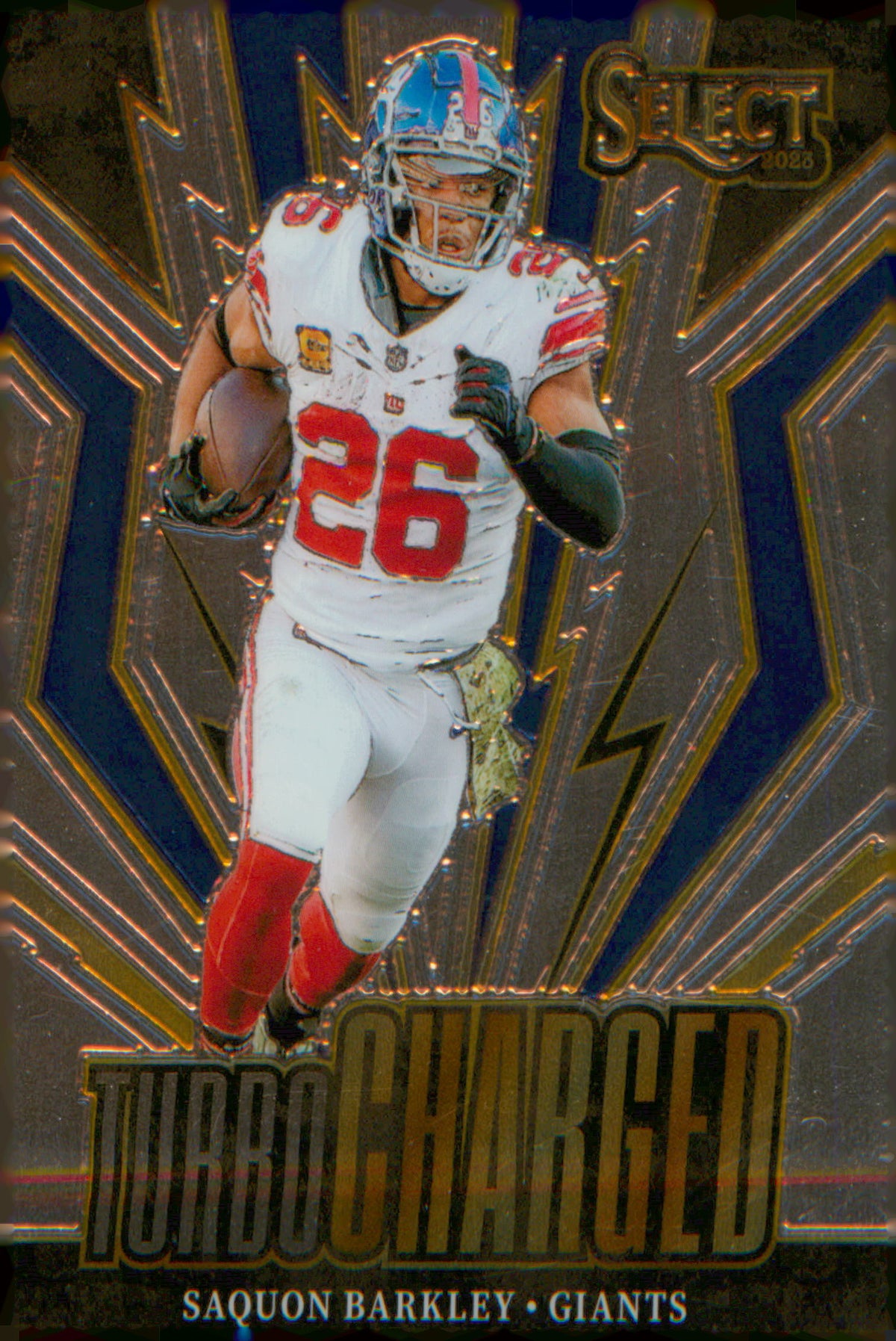 Football 2023 Panini Select Turbocharged #TUR-SBA Saquon Barkley