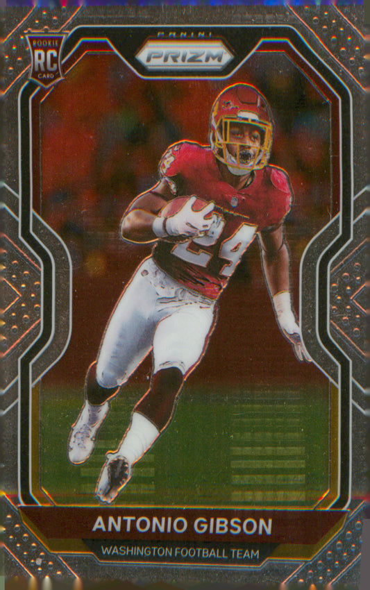 Football 2020 Panini Prizm #384 Antonio Gibson RC RC