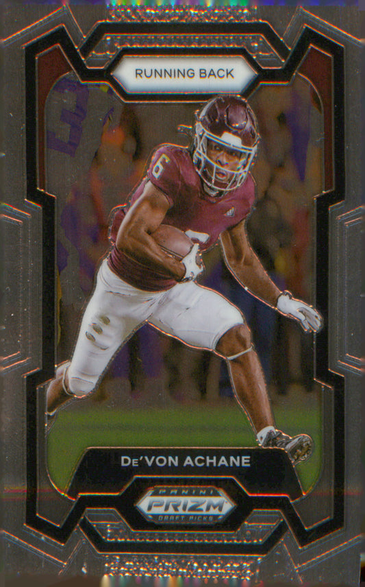 Football 2024 Panini Prizm Draft Picks #92 Devon Achane