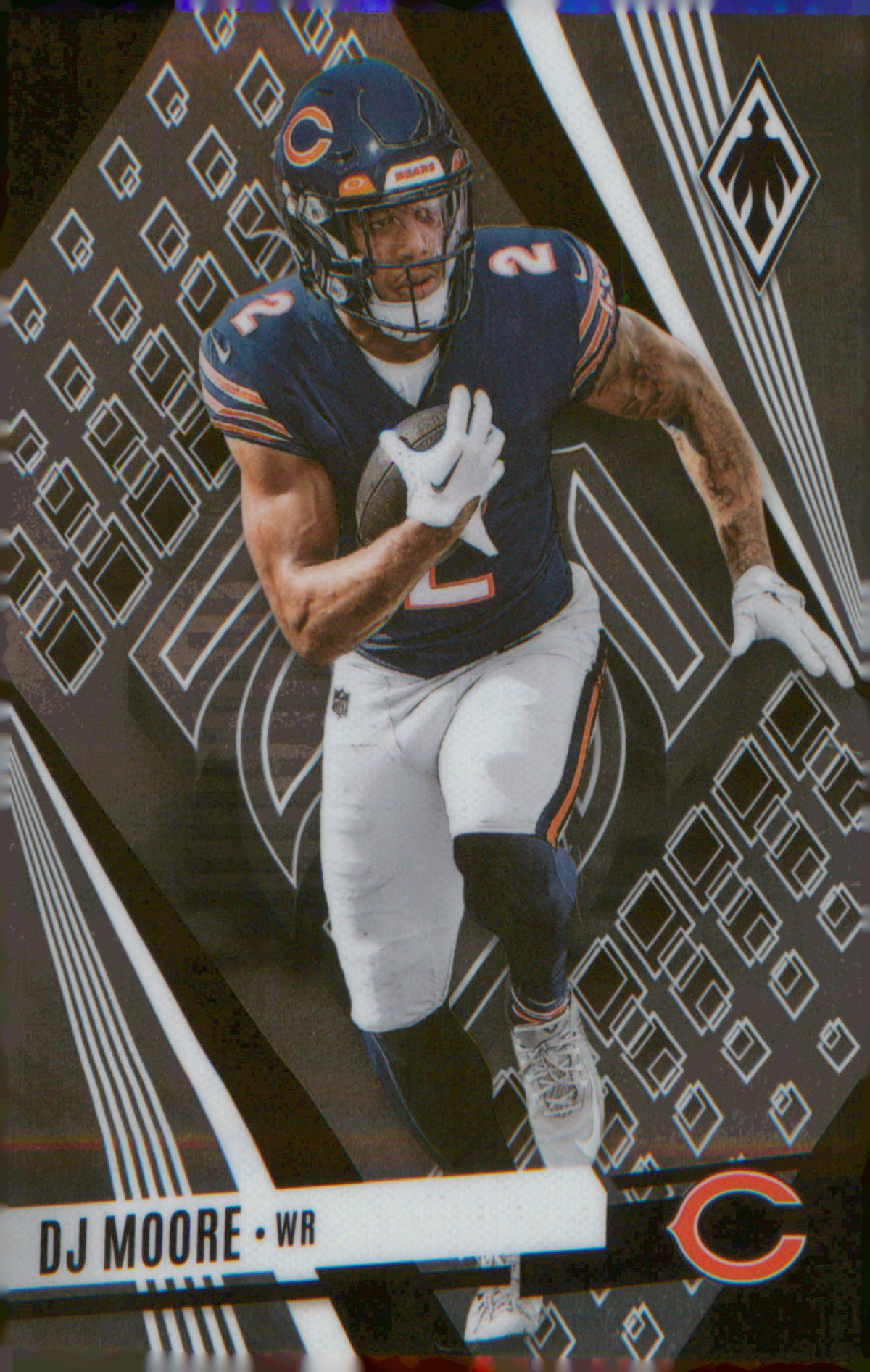 Football 2023 Panini Phoenix #63 DJ Moore
