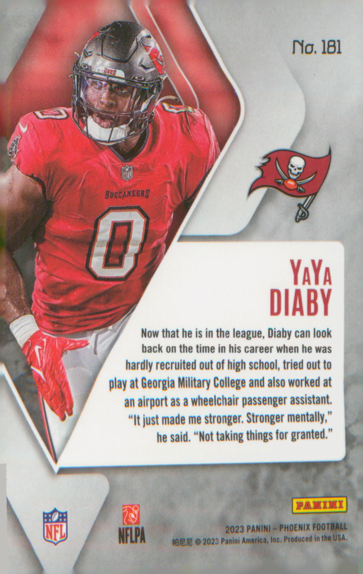 Football 2023 Panini Phoenix #181 YaYa Diaby RC RC