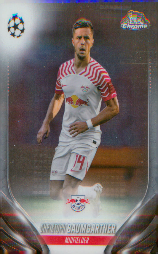 2023-24 Topps Chrome UEFA Club Competitions #130 Christoph Baumgartner