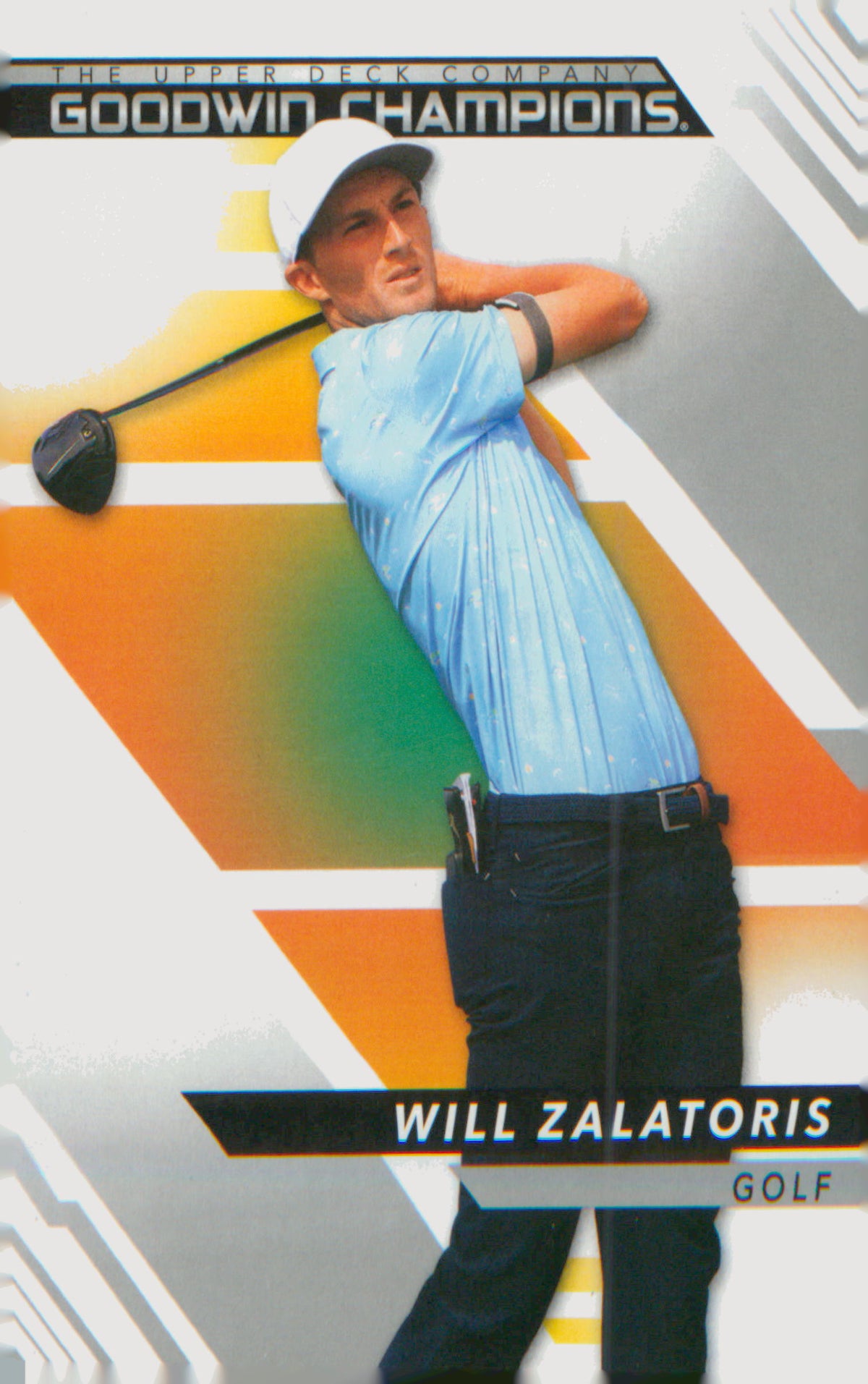 Other Sports 2022 Upper Deck Goodwin Champions #55 Will Zalatoris RC RC