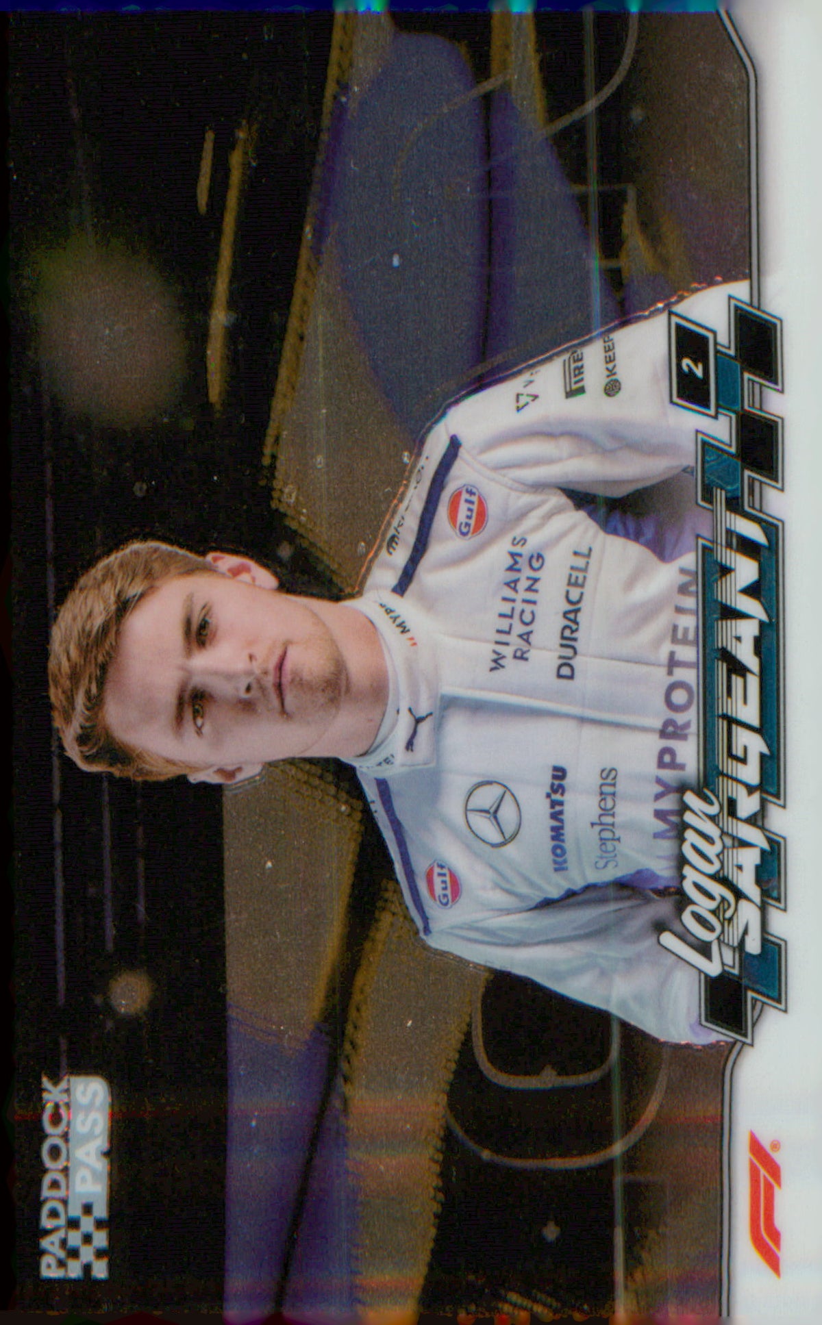 Other Sports 2024 Topps Paddock Pass Formula 1 Chrome #70 Logan Sargeant