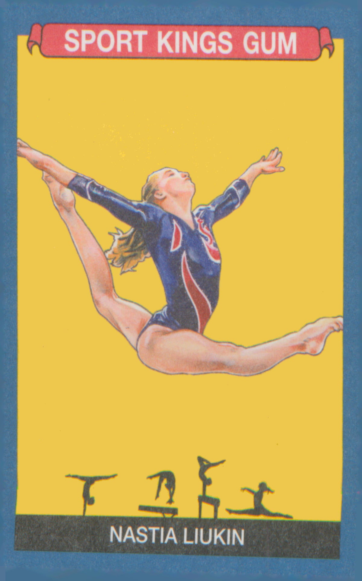 Other Sports 2024 Sportkings Volume 5 Blue #154 Nastia Liukin