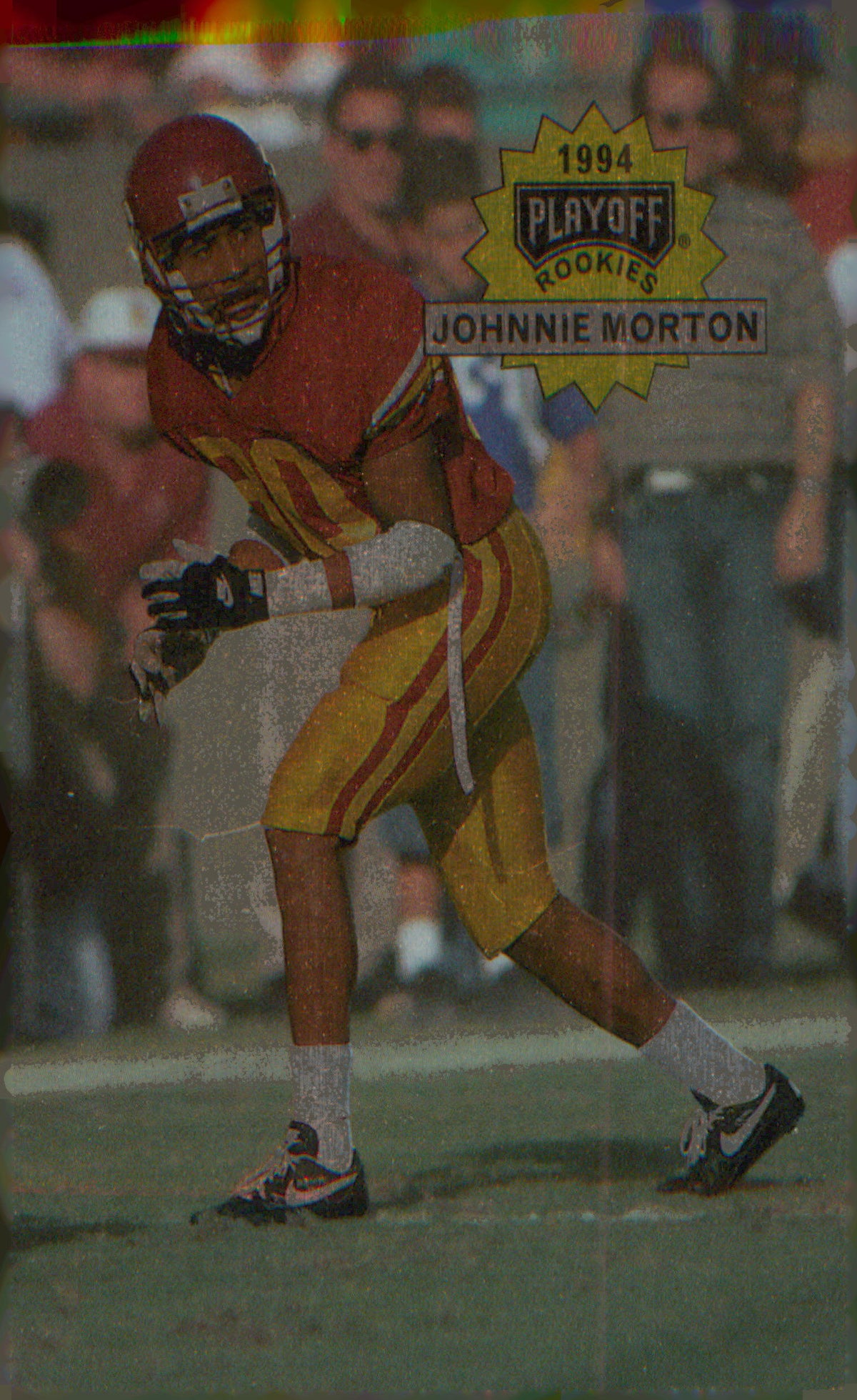 Football 1994 Playoff #301 Johnnie Morton RC RC